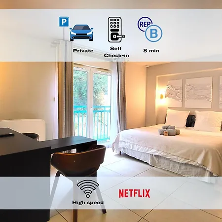 Apartment La Parisienne - Spacieux Avec Parking Prive *